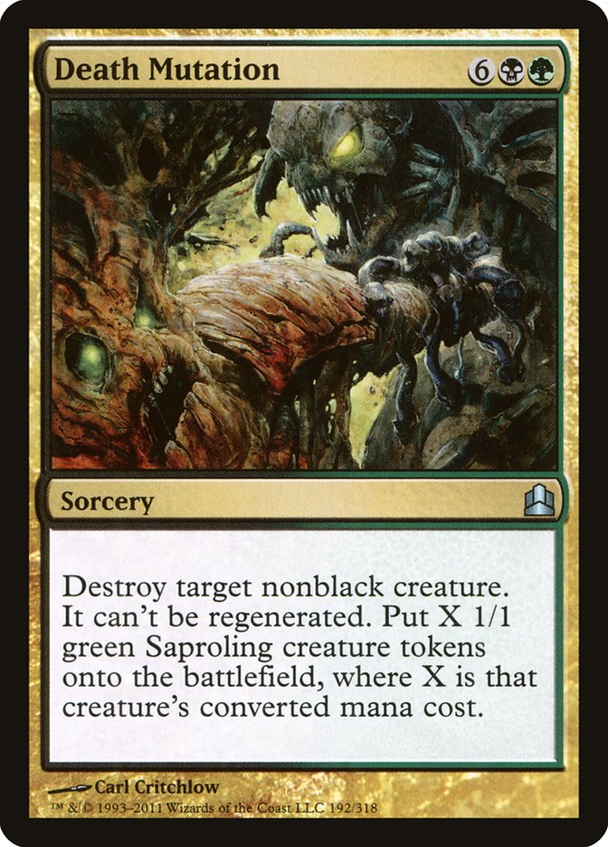 {C} Death Mutation [Commander 2011][CMD 192]