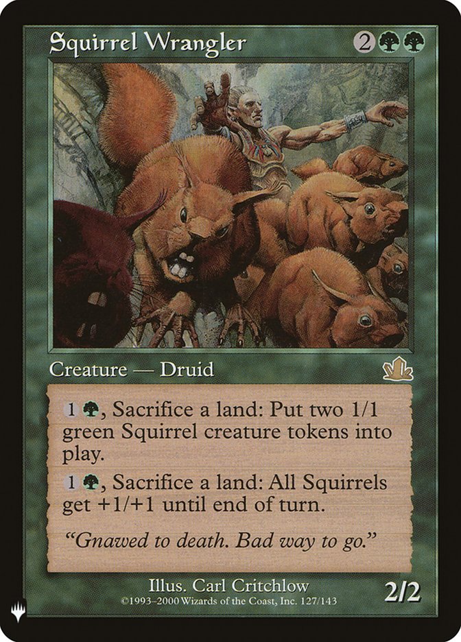 {R} Squirrel Wrangler [Mystery Booster][MB1 PCY 127]