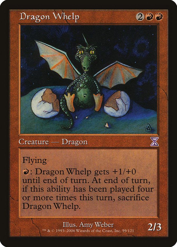 {R} Dragon Whelp [Time Spiral Timeshifted][TSB 059]