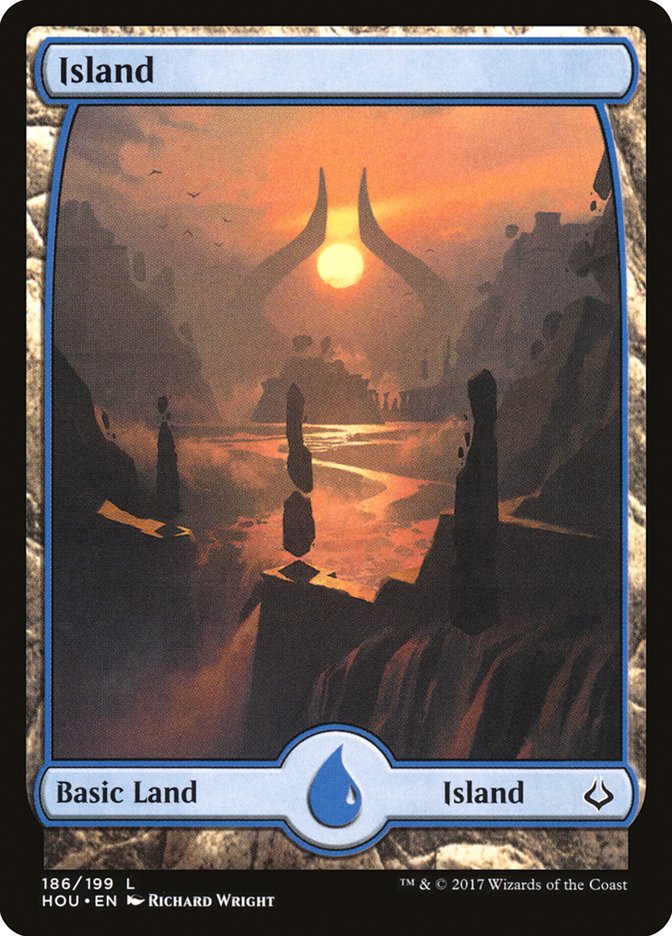 {B}[HOU 186] Island (186) [Hour of Devastation]