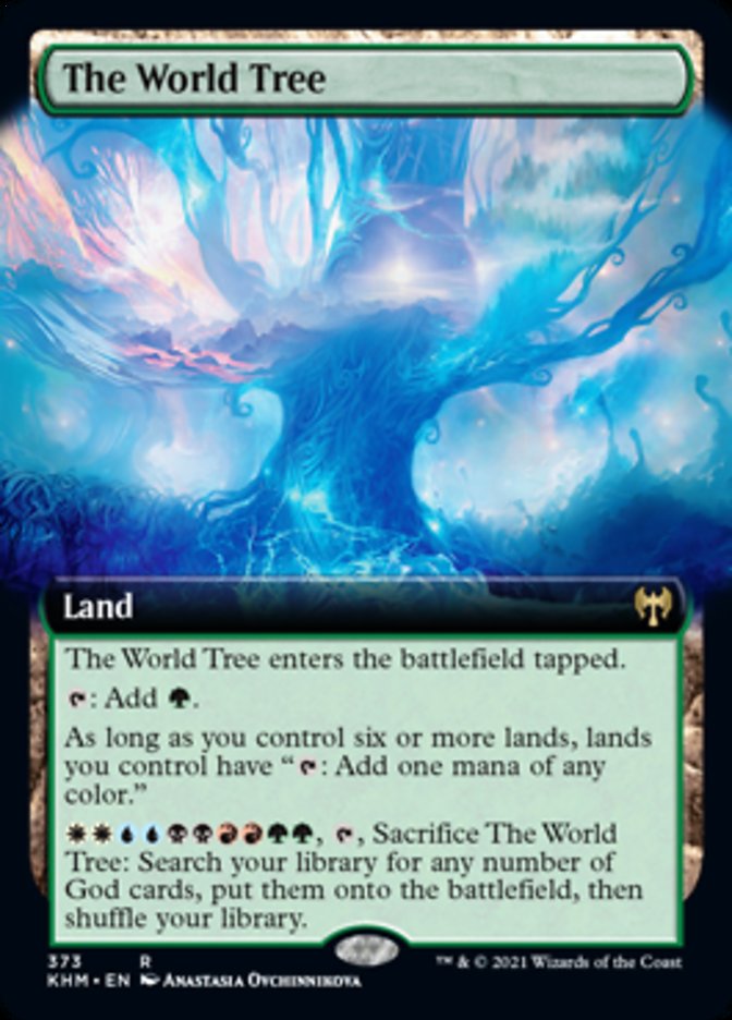 {R} The World Tree (Extended Art) [Kaldheim][KHM 373]