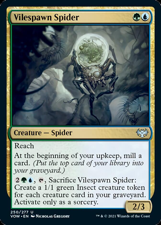 {C} Vilespawn Spider [Innistrad: Crimson Vow][VOW 250]