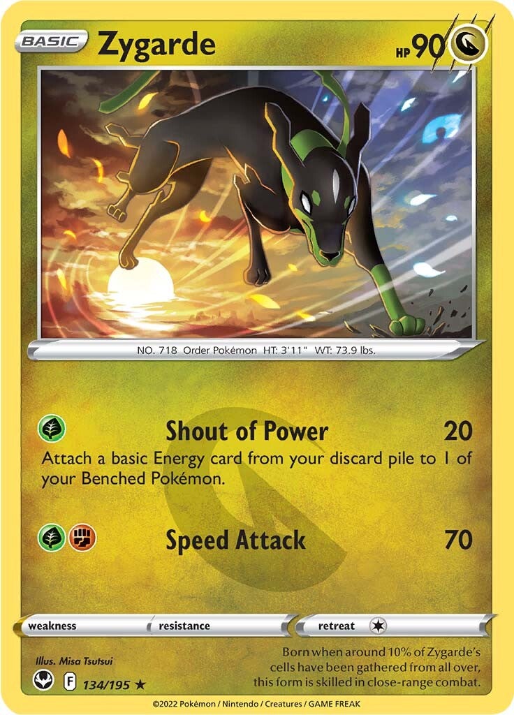 [PKM-R] Zygarde (134/195) [Sword & Shield: Silver Tempest]