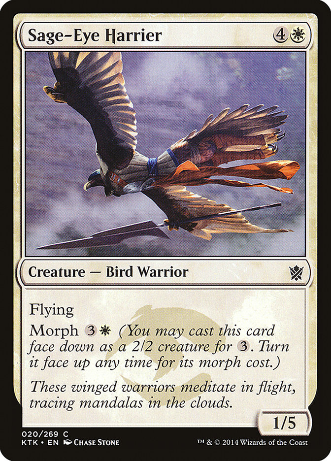 {C} Sage-Eye Harrier [Khans of Tarkir][KTK 020]