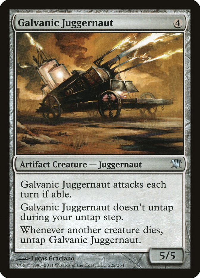 {C} Galvanic Juggernaut [Innistrad][ISD 222]