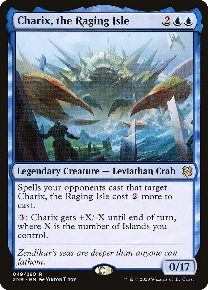 {R} Charix, the Raging Isle (049/280) [Zendikar Rising][ZNR 049]