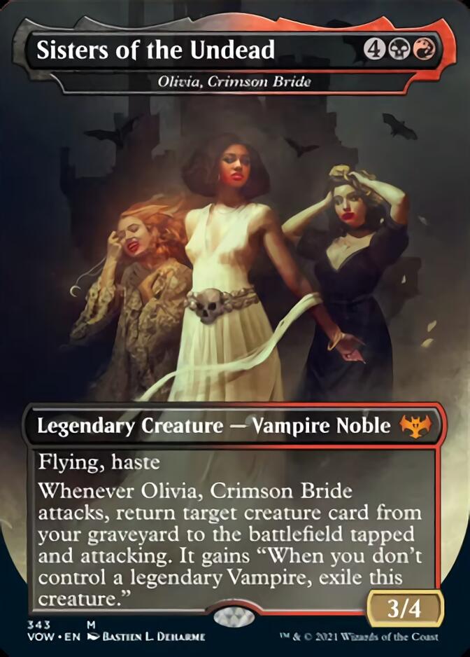 {R} Olivia, Crimson Bride - Sisters of the Undead [Innistrad: Crimson Vow][VOW 343]