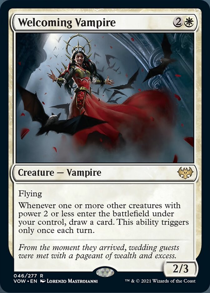 {R} Welcoming Vampire [Innistrad: Crimson Vow][VOW 046]