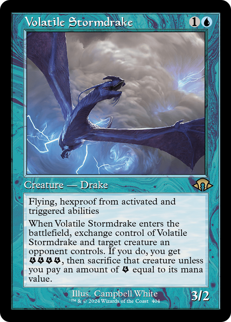 {R} Volatile Stormdrake (Retro) [Modern Horizons 3][MH3 404]