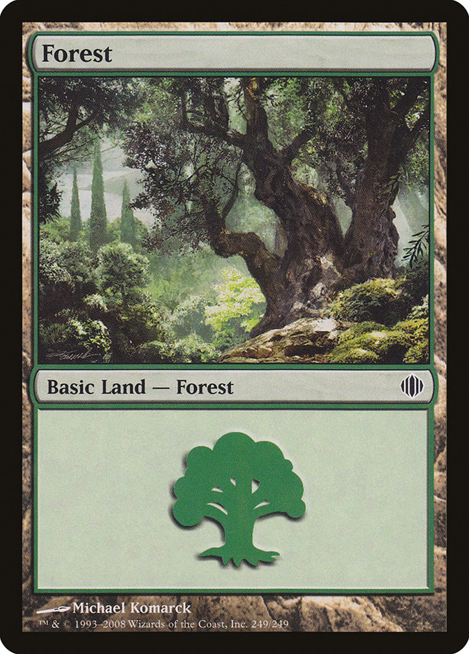 {B}[ALA 249] Forest (249) [Shards of Alara]