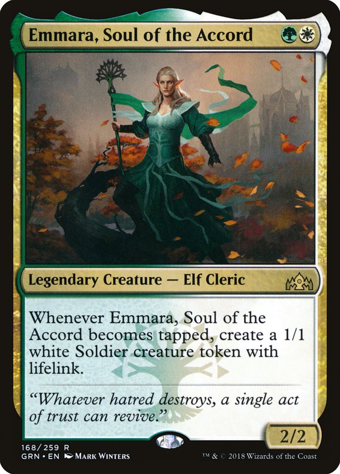 {R} Emmara, Soul of the Accord [Guilds of Ravnica][GRN 168]