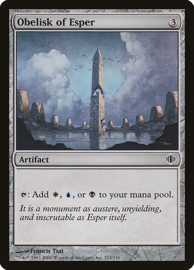 {C} Obelisk of Esper [Shards of Alara][ALA 213]