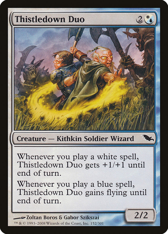 {C} Thistledown Duo [Shadowmoor][SHM 152]