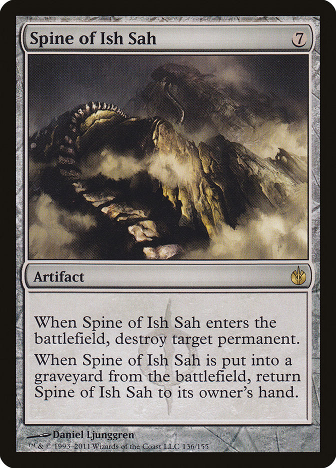 {R} Spine of Ish Sah [Mirrodin Besieged][MBS 136]