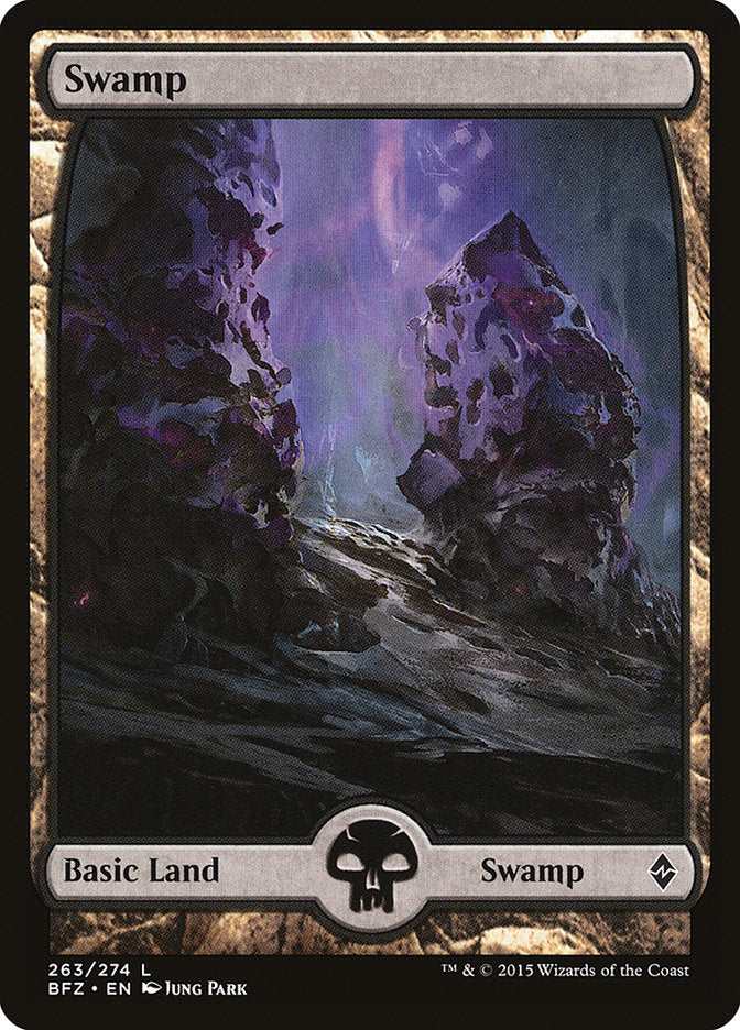 {B}[BFZ 263] Swamp (263) [Battle for Zendikar]