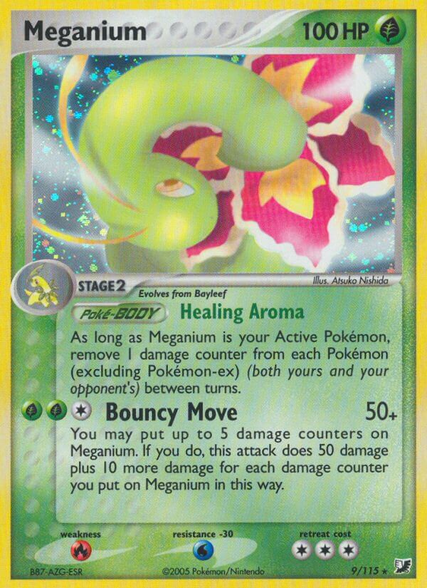 [PKM-R] Meganium (9/115) (Theme Deck Exclusive) [EX: Unseen Forces]