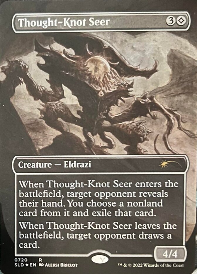 {R} Thought-Knot Seer (720) (Borderless) [Secret Lair Drop Promos][SLD 720]