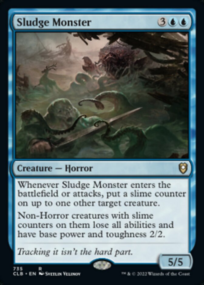 {R} Sludge Monster [Commander Legends: Battle for Baldur's Gate][CLB 735]