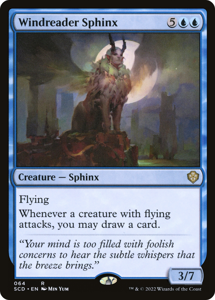 {R} Windreader Sphinx [Starter Commander Decks][SCD 064]