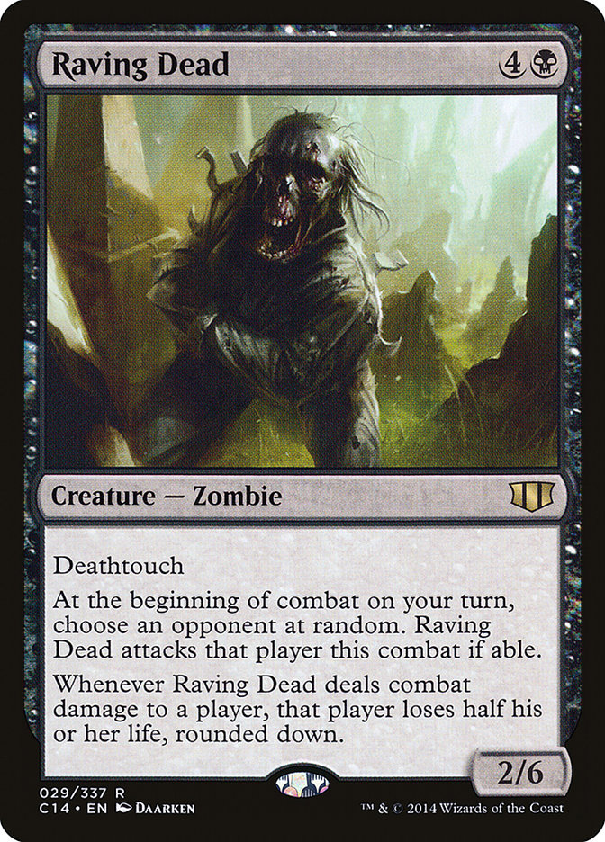 {R} Raving Dead [Commander 2014][C14 029]