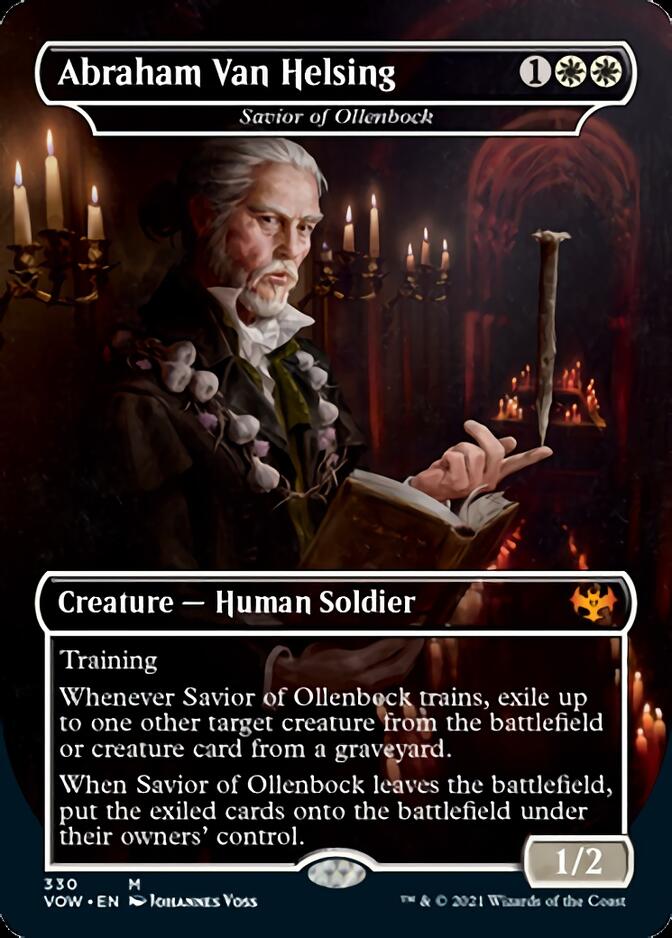 {R} Savior of Ollenbock - Abraham Van Helsing [Innistrad: Crimson Vow][VOW 330]