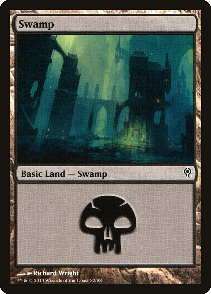 {B}[DDM 082] Swamp (82) [Duel Decks: Jace vs. Vraska]