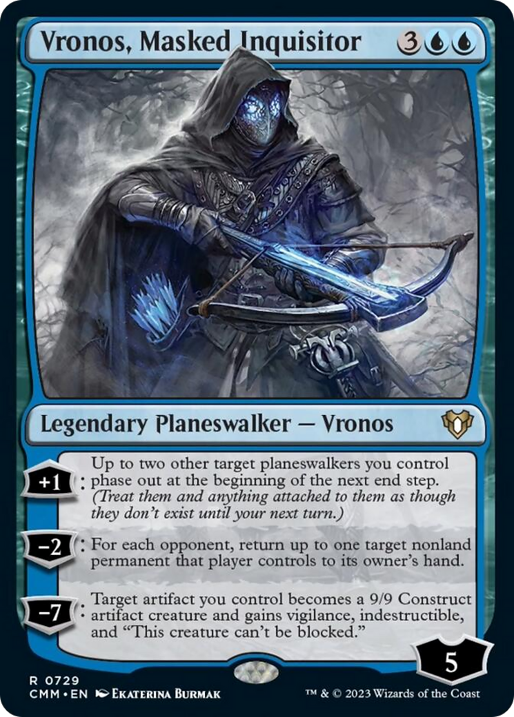 {R} Vronos, Masked Inquisitor [Commander Masters][CMM 729]