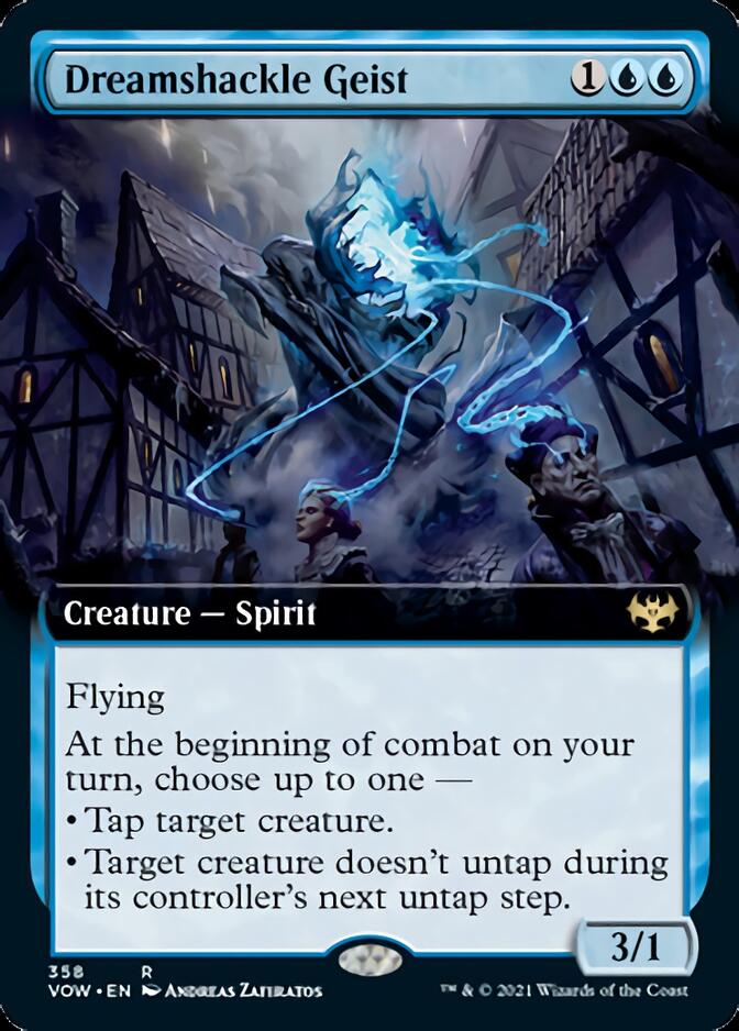 {R} Dreamshackle Geist (Extended Art) [Innistrad: Crimson Vow][VOW 358]