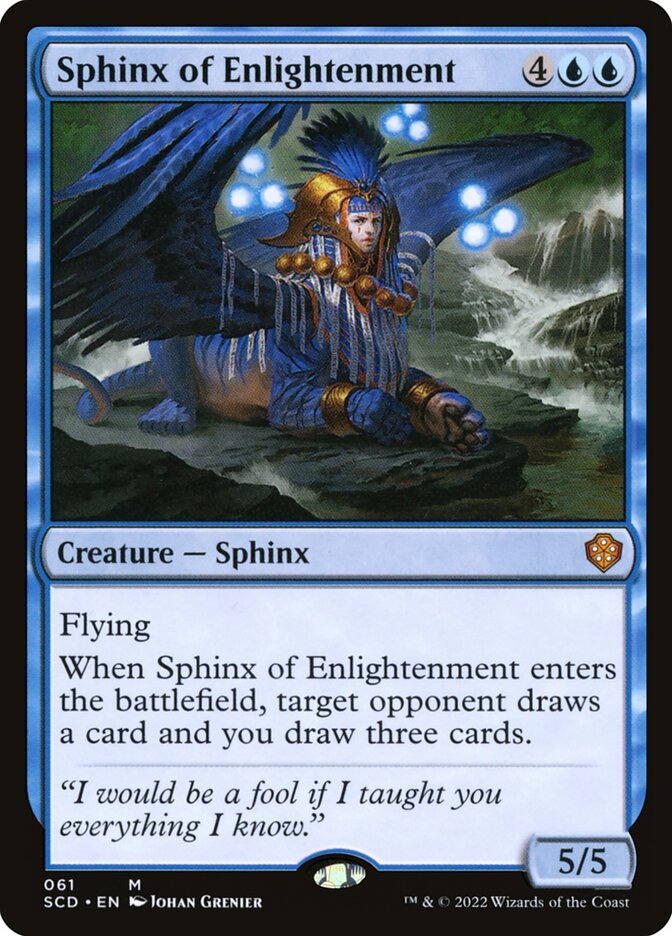 {R} Sphinx of Enlightenment [Starter Commander Decks][SCD 002]