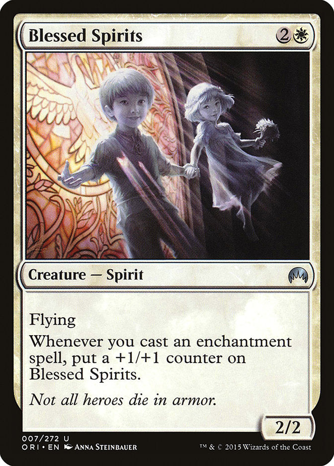 {C} Blessed Spirits [Magic Origins][ORI 007]