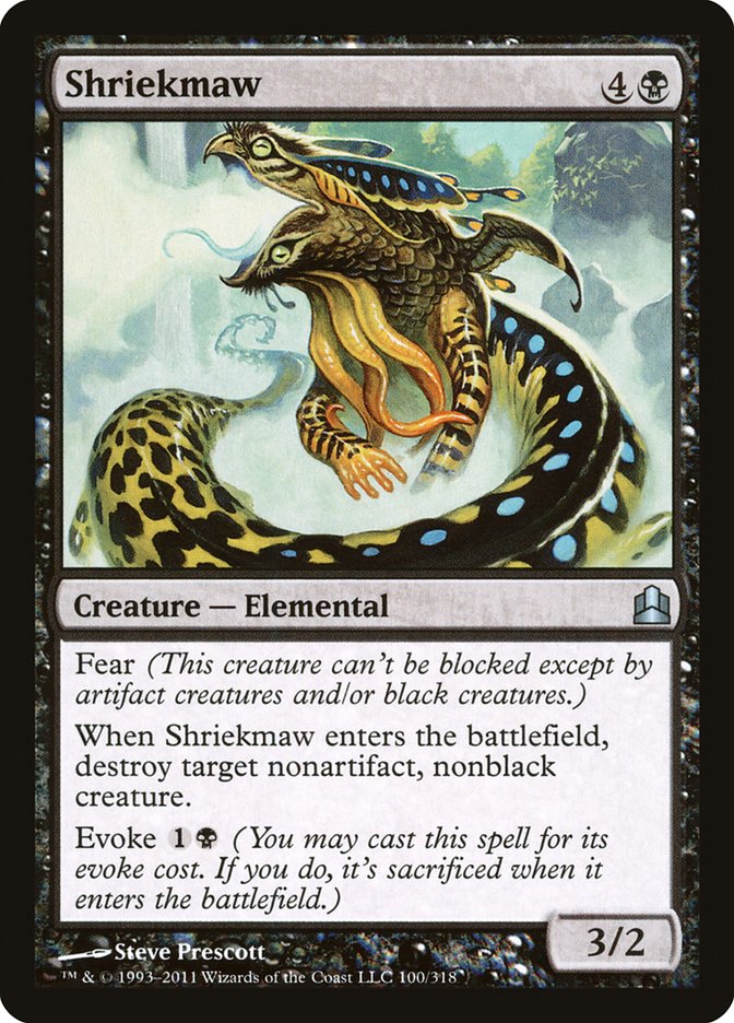 {C} Shriekmaw [Commander 2011][CMD 100]