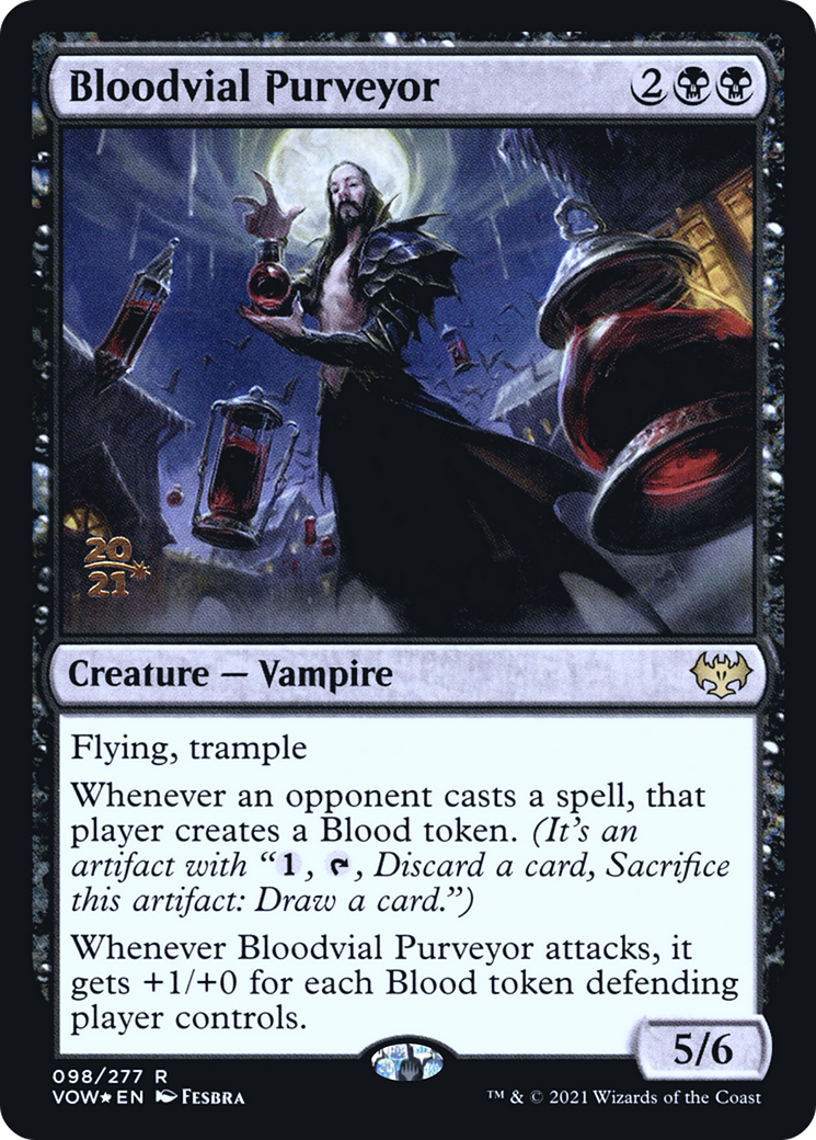 {R} Bloodvial Purveyor [Innistrad: Crimson Vow Prerelease Promos][PR VOW 098]