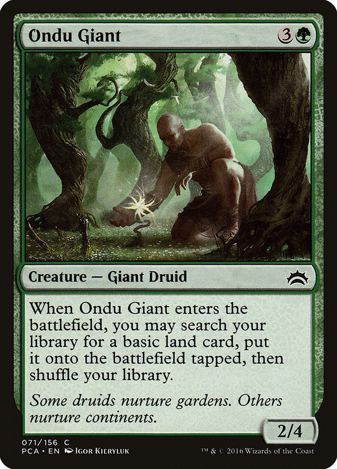 {C} Ondu Giant [Planechase Anthology][PCA 071]