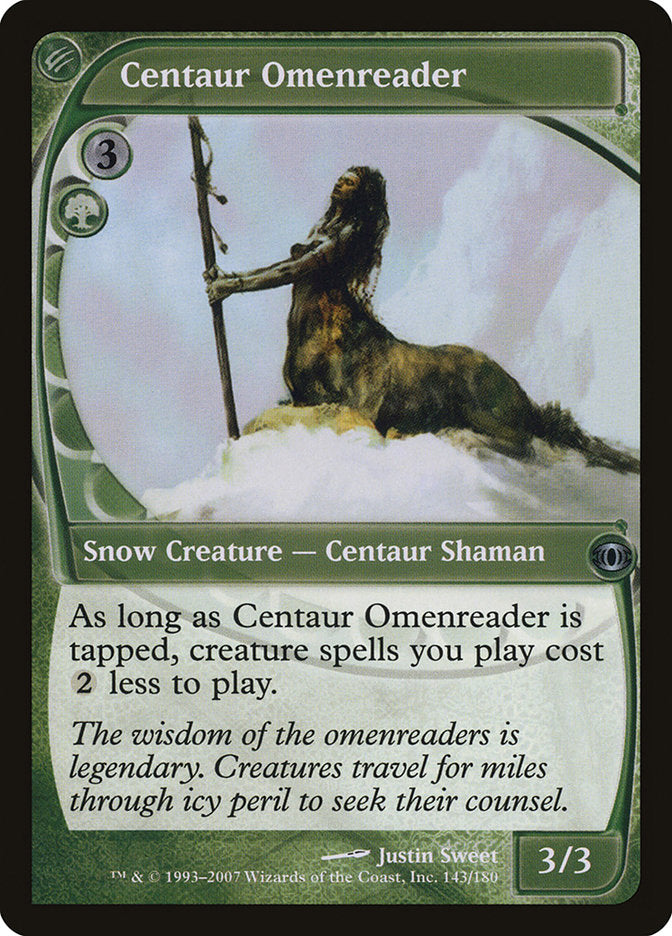 {C} Centaur Omenreader [Future Sight][FUT 143]