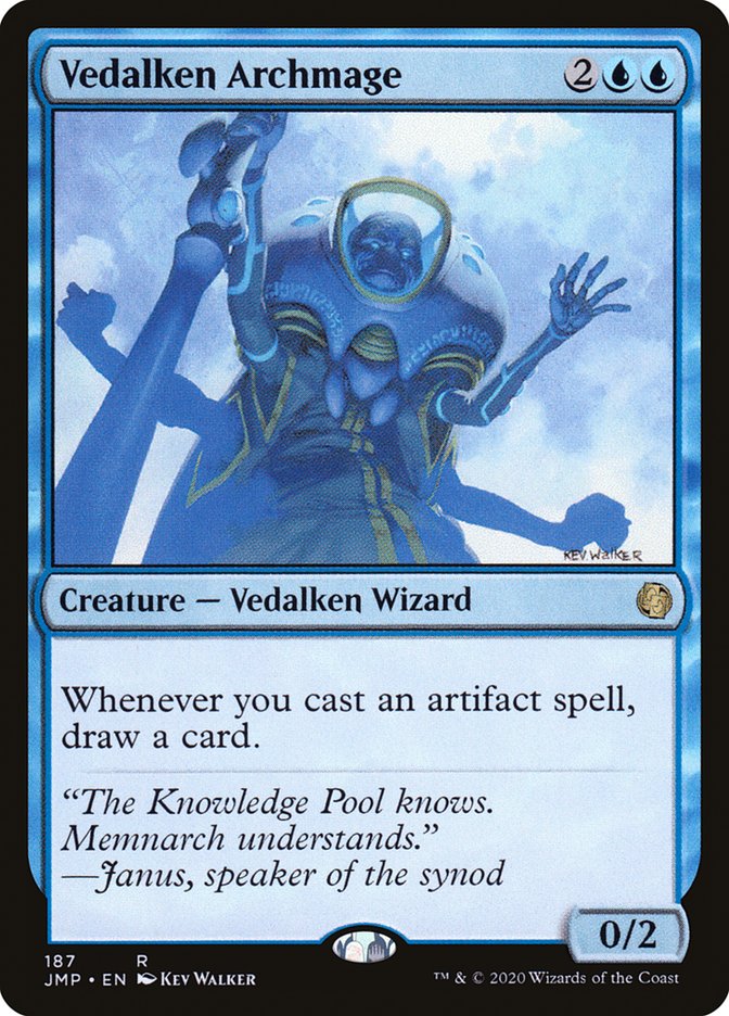 {R} Vedalken Archmage [Jumpstart][JMP 187]