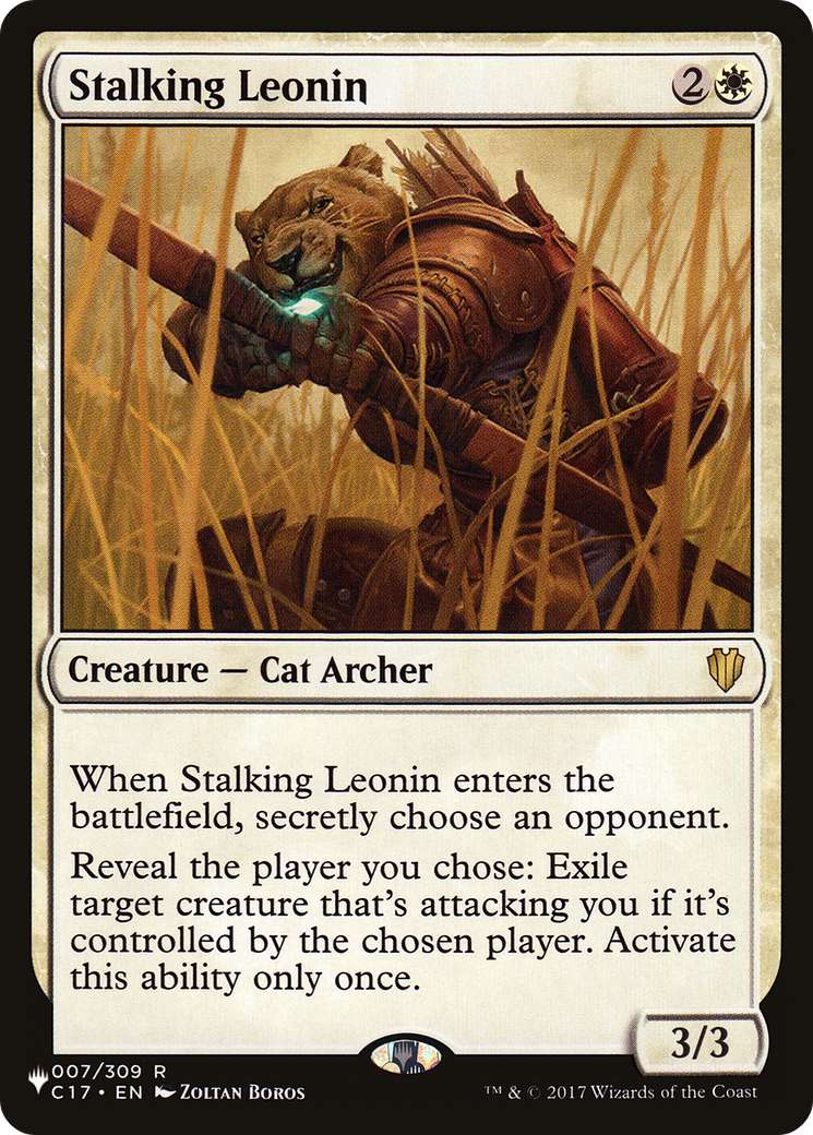 {R} Stalking Leonin [The List][LS C17 007]