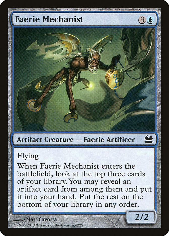 {C} Faerie Mechanist [Modern Masters][MMA 045]