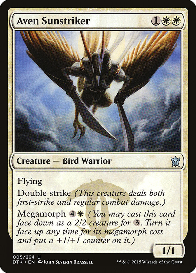 {C} Aven Sunstriker [Dragons of Tarkir][DTK 005]