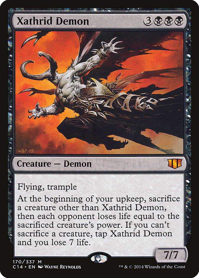 {R} Xathrid Demon [Commander 2014][C14 170]