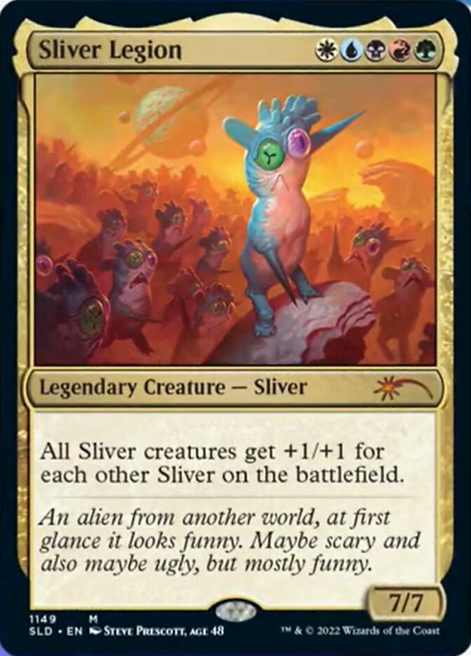 {R} Sliver Legion (1149) [Secret Lair Drop Series][SLD 1149]