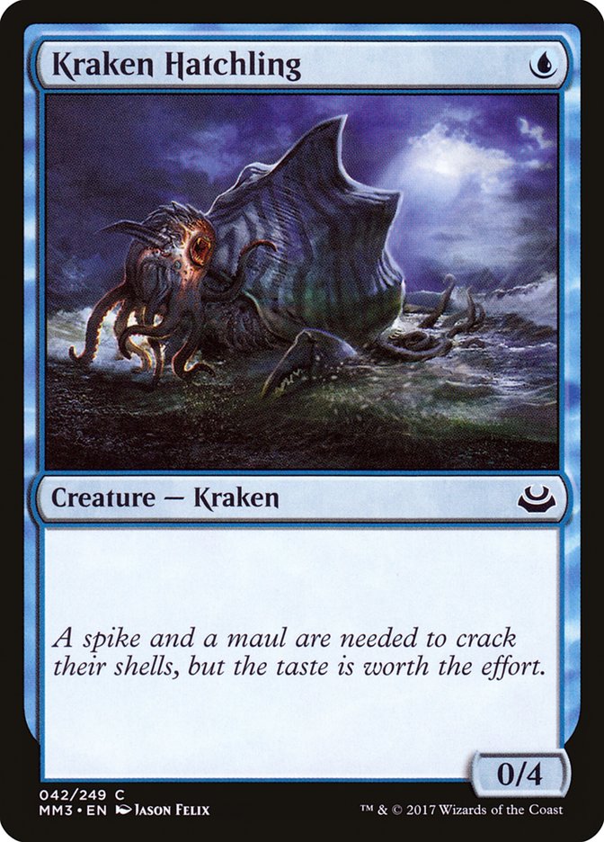 {C} Kraken Hatchling [Modern Masters 2017][MM3 042]