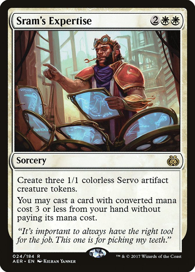 {R} Sram's Expertise [Aether Revolt][AER 024]