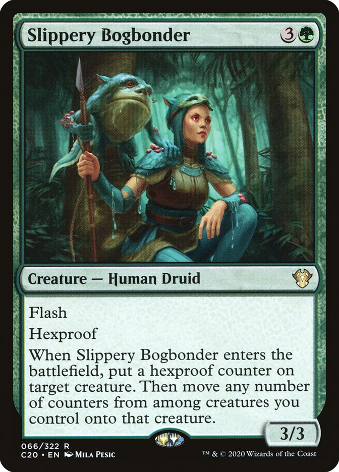 {R} Slippery Bogbonder [Commander 2020][C20 066]