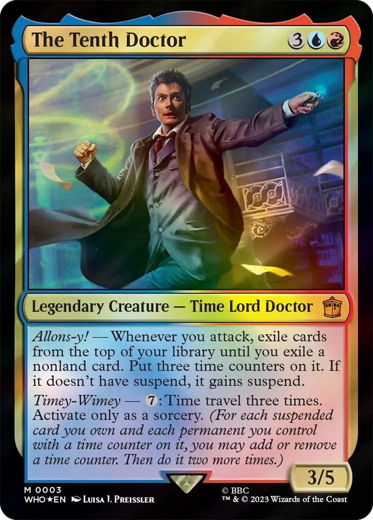 {R} The Tenth Doctor [Doctor Who][WHO 003]