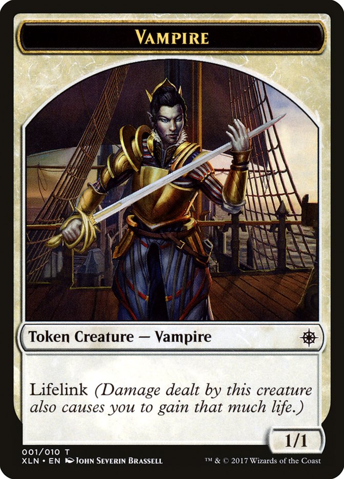 {T} Vampire Token [Ixalan Tokens][TXLN 001]