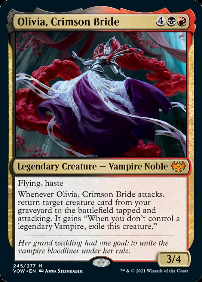 {R} Olivia, Crimson Bride [Innistrad: Crimson Vow][VOW 245]