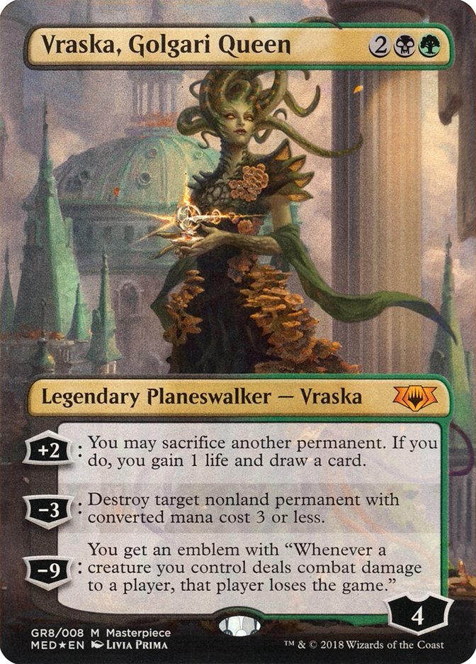 {R} Vraska, Golgari Queen [Mythic Edition][PA MED GR8]