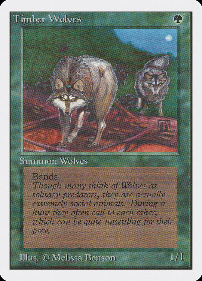 {R} Timber Wolves [Unlimited Edition][2ED 220]