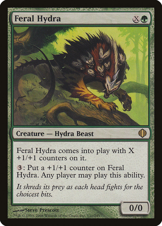 {R} Feral Hydra [Shards of Alara][ALA 131]