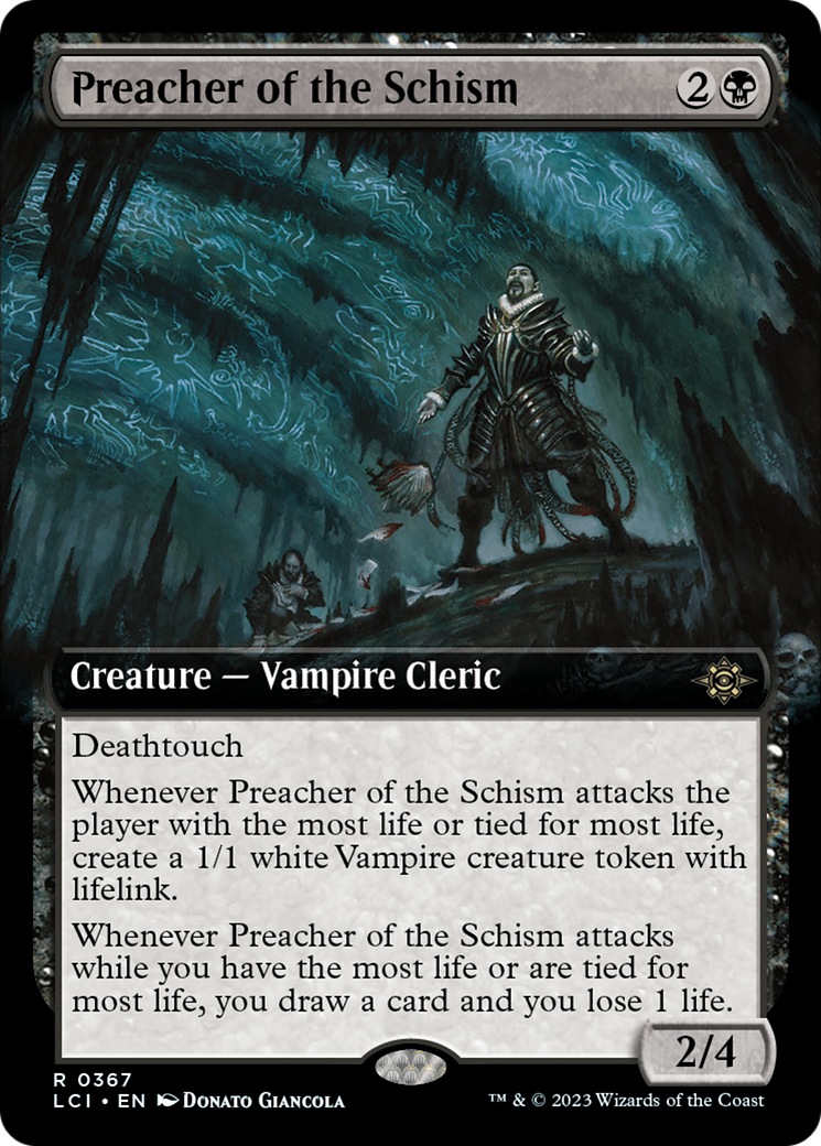 {@R} Preacher of the Schism (Extended Art) [The Lost Caverns of Ixalan][LCI 367]